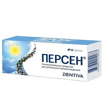 Персен [Persen] : Цена, Инструкция По Применению, Купить В Москве.