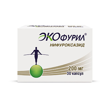 Экофурил, капсулы 200 мг, 30 шт. (арт. 220693)